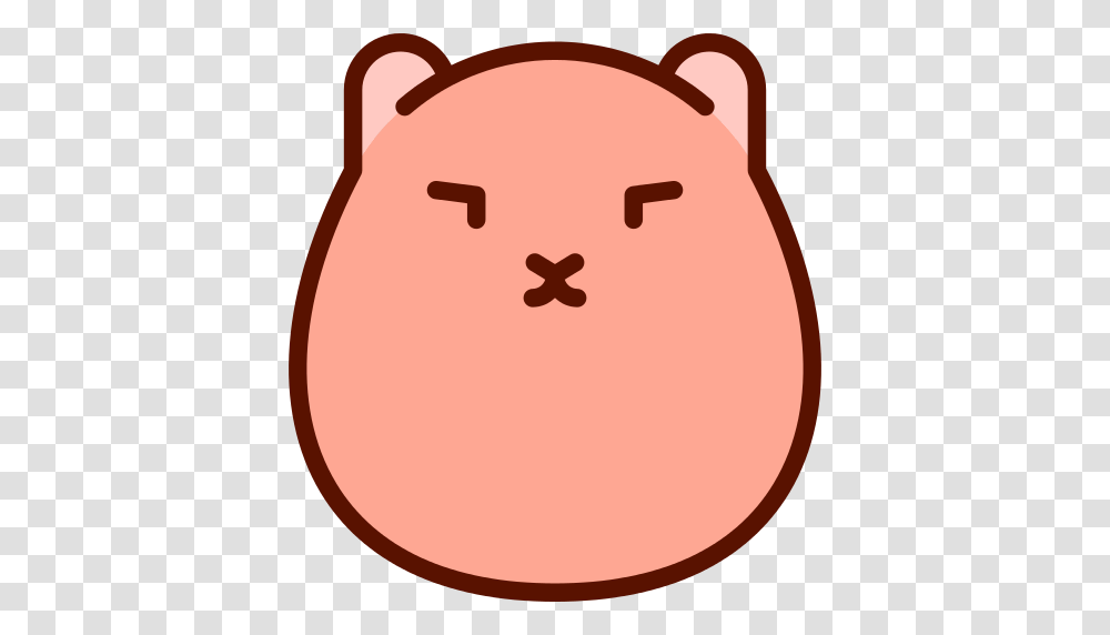 Hamster Icon, Piggy Bank, Mammal, Animal Transparent Png