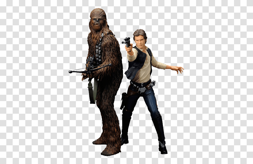 Han Solo And Chewbacca, Person, Weapon, Gun, Duel Transparent Png