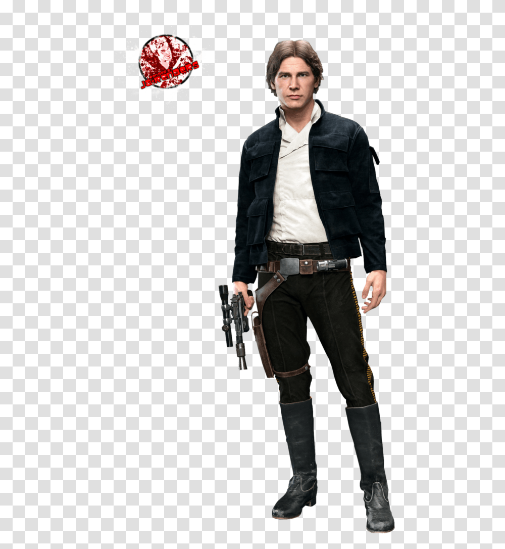 Han Solo Battlefront Download, Person, Jacket, Coat Transparent Png