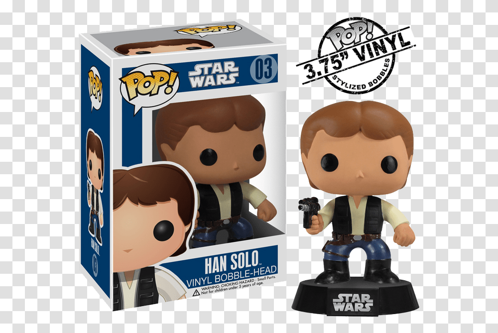 Han Solo Funko Pop Han Solo, Figurine, Animal Transparent Png