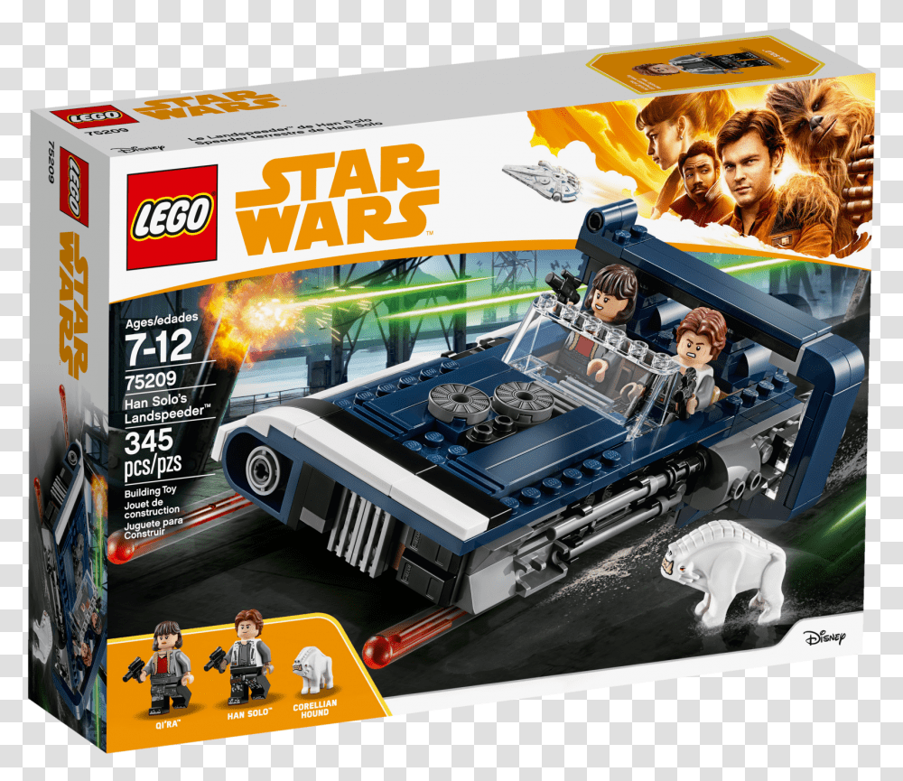 Han Solo Speeder Lego, Person, Human, Poster, Advertisement Transparent Png