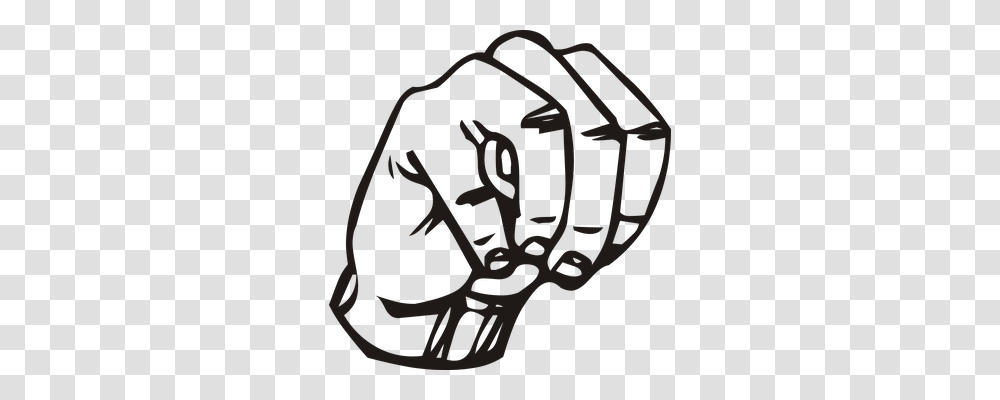 Hand Technology, Fist, Stencil Transparent Png