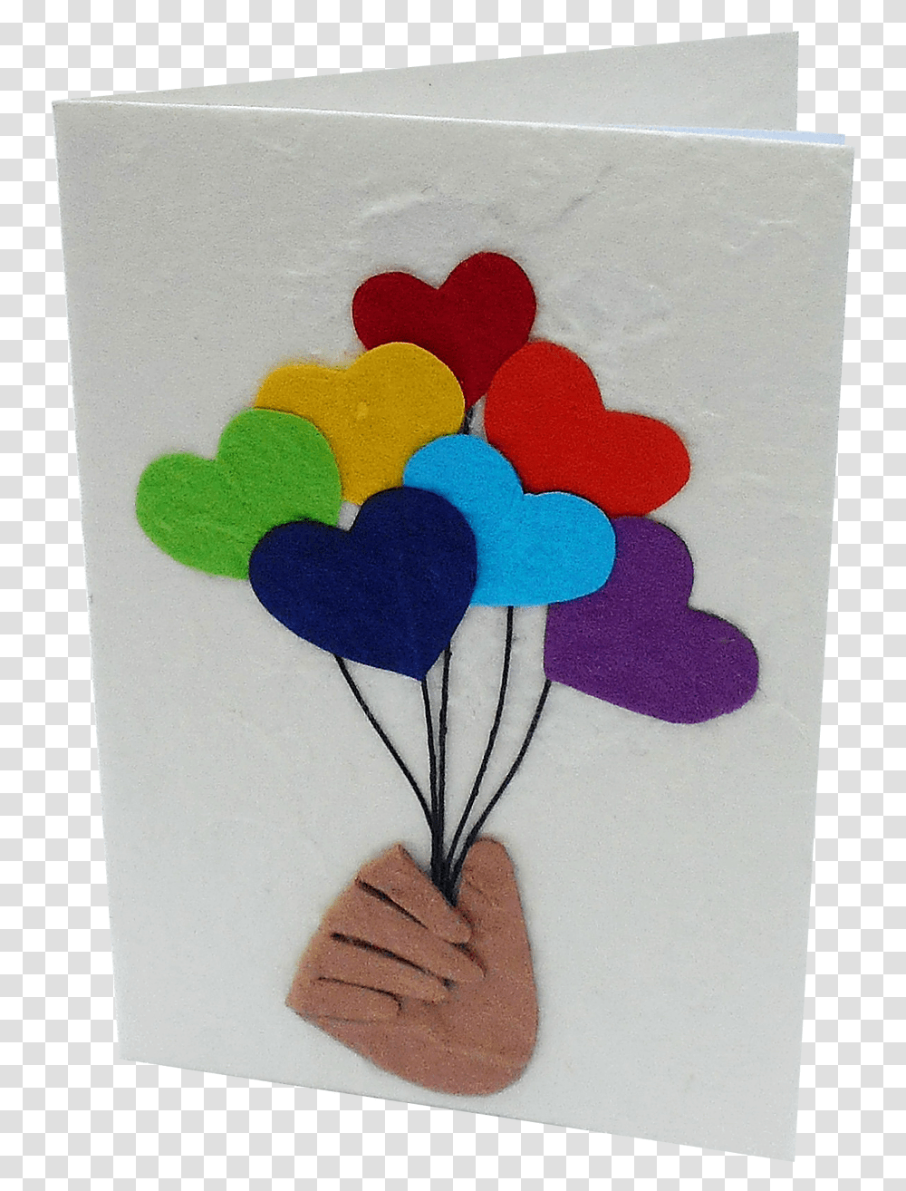 Hand And Heart Balloon Cards Greeting Card, Canvas, Modern Art, Rug, Drawing Transparent Png