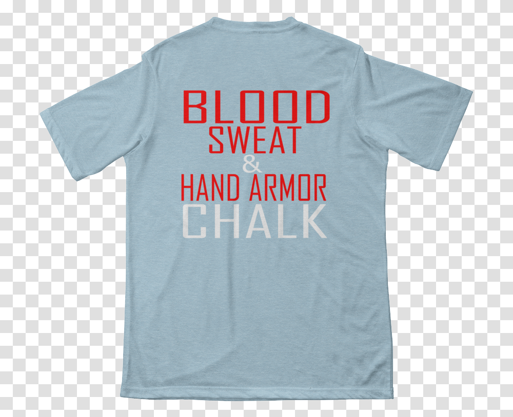 Hand Armor Powerlifting Fb Agency Text With Bars Blood Active Shirt, Apparel, T-Shirt Transparent Png