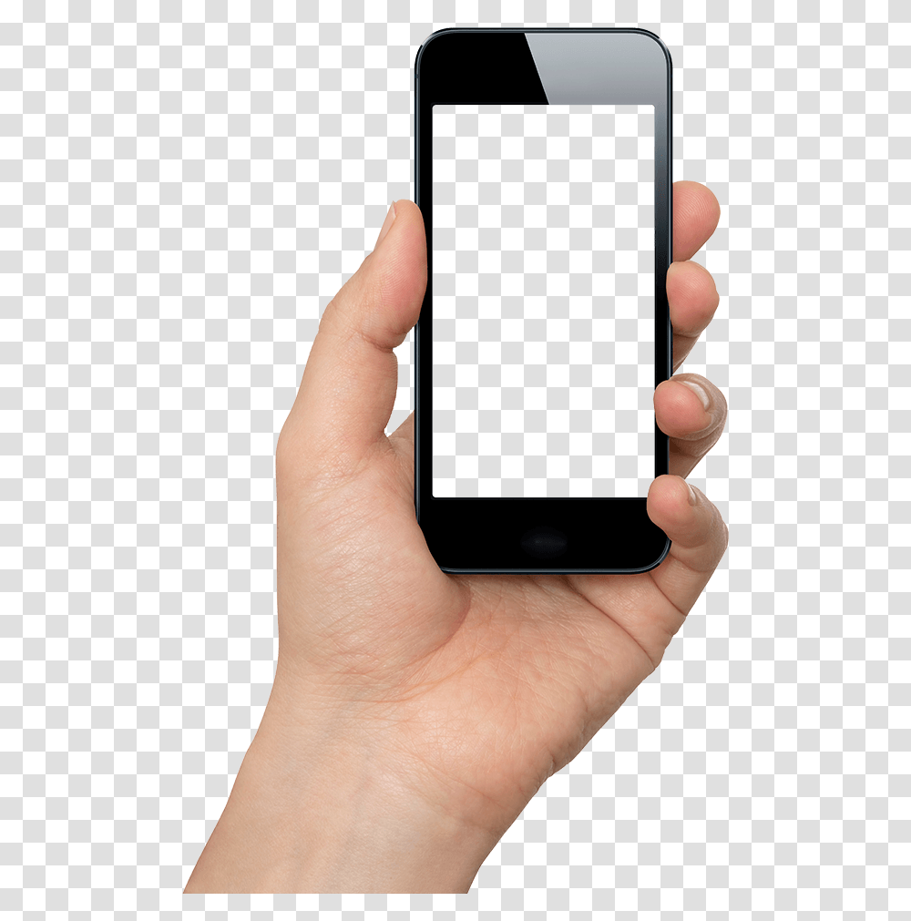 Hand Black Phone Mobile, Mobile Phone, Electronics, Cell Phone, Person Transparent Png