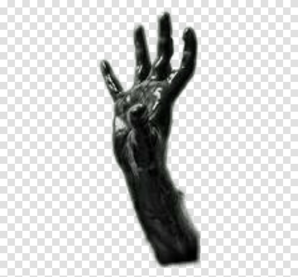 Hand Blackhand Horror Statue, Sculpture, Crucifix, Cross Transparent Png