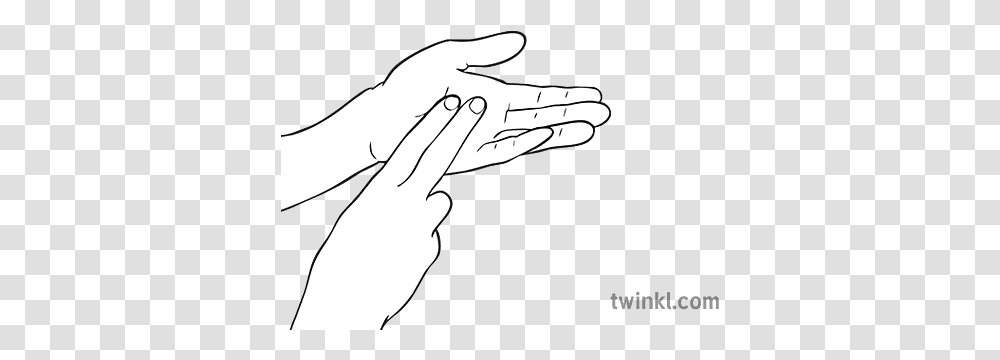 Hand Clapping Two Fingers Music Percussion Sound Bsl N Ks2 Sign Language, Person, Human Transparent Png