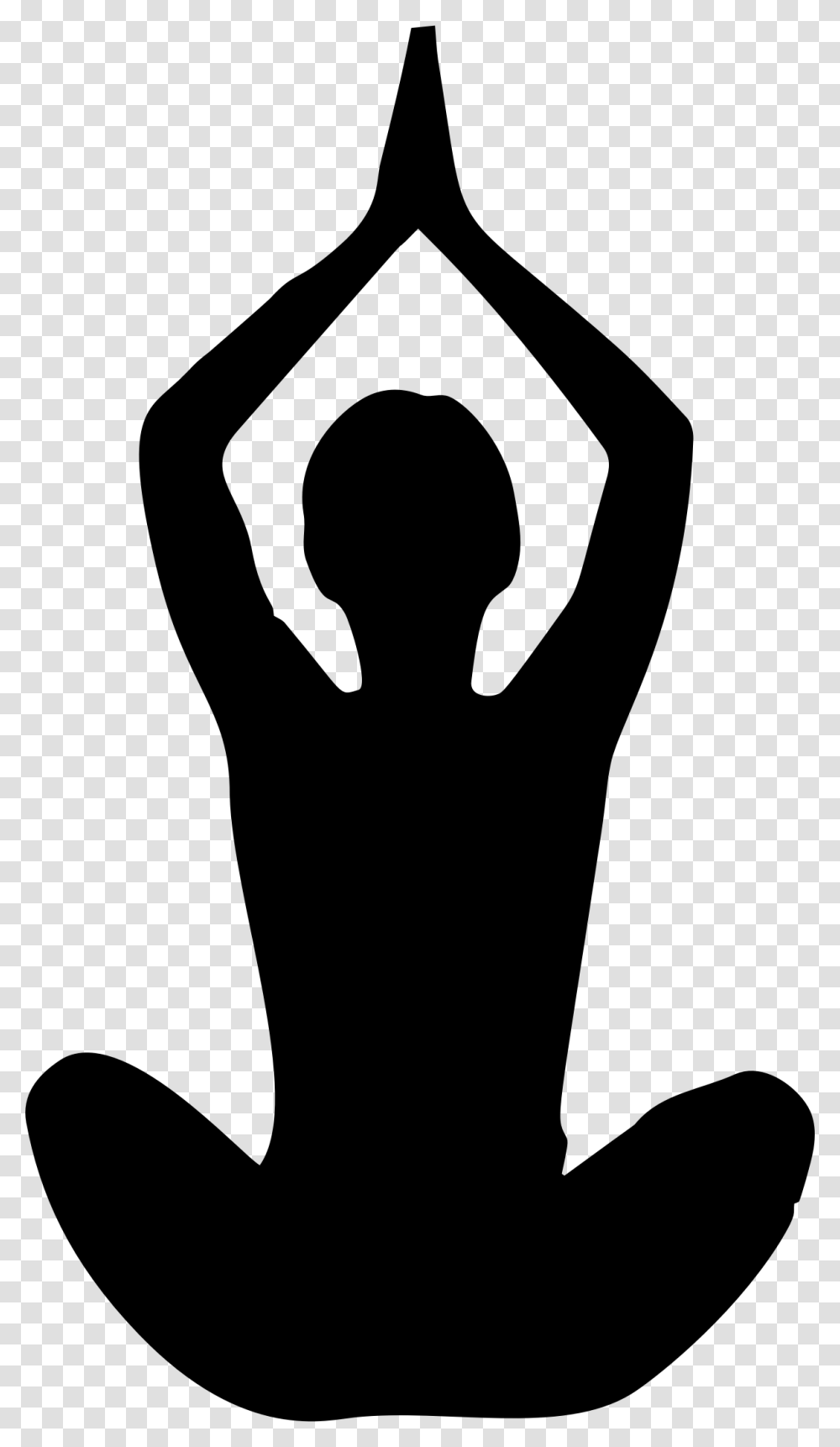 Hand Clipart Yoga Clipart Yoga Poses Black And White, Gray, World Of Warcraft Transparent Png