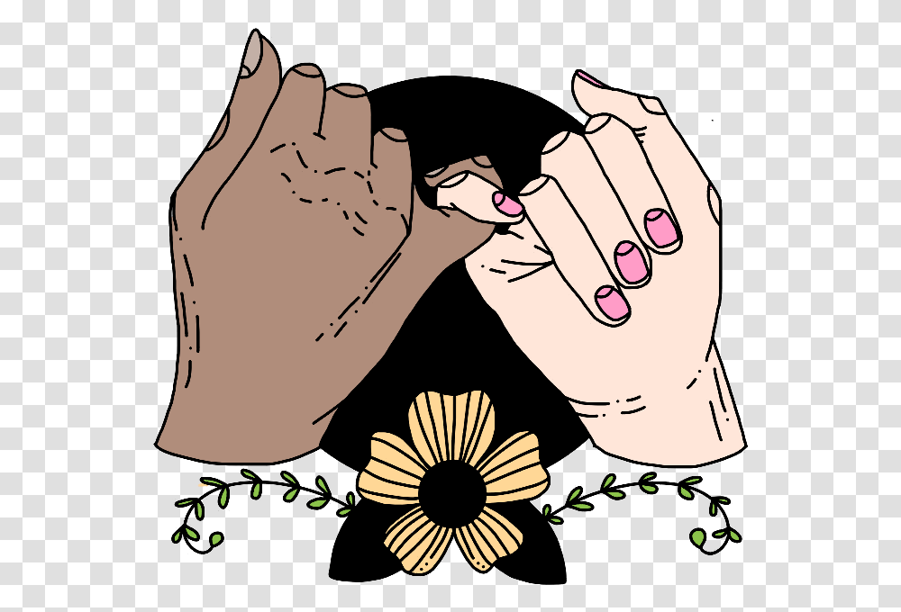 Hand Couple Lover Outline Draw Drawing Freetoedit Lover Drawing, Person, Human, Nail, Pillow Transparent Png