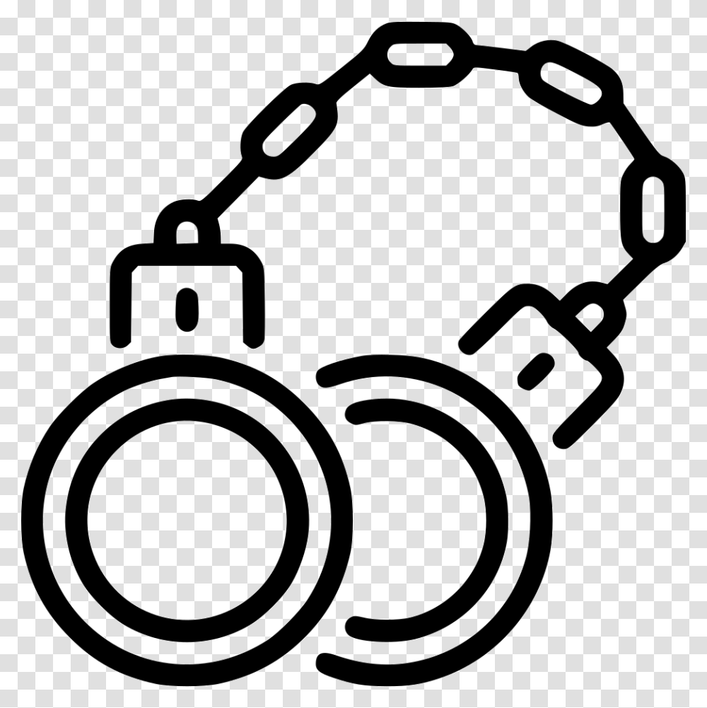 Hand Cuffs Icon, Stencil, Electronics, Lawn Mower, Tool Transparent Png