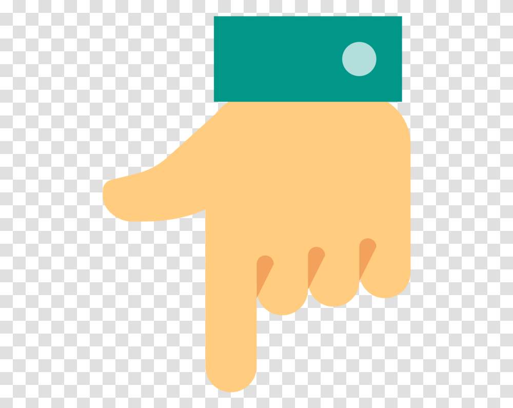 Hand Down Icon Hand Point Down, Finger Transparent Png