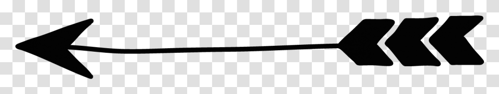 Hand Draw Arrow, Gray Transparent Png