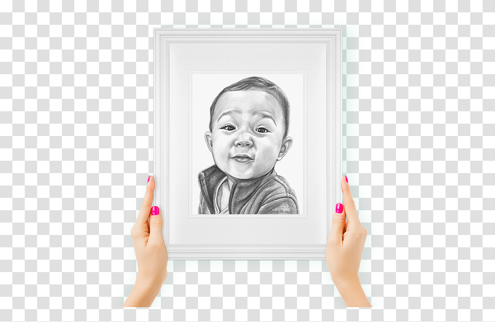Hand Drawing Drawing, Face, Person, Female Transparent Png