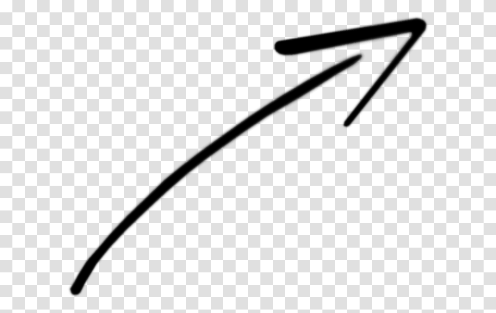 Hand Drawn Arrow Clipart White Small Arrow, Baton, Stick, Team Sport Transparent Png