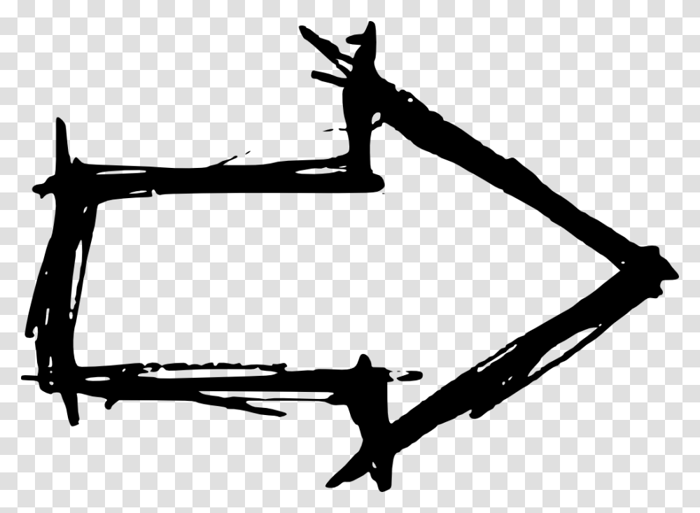 Hand Drawn Arrow, Silhouette, Toy, Seesaw, Axe Transparent Png