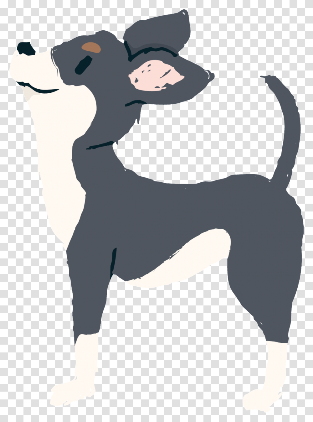 Hand Drawn Black Cartoon Dog Vector Image Free Download, Person, Human, Mammal, Animal Transparent Png