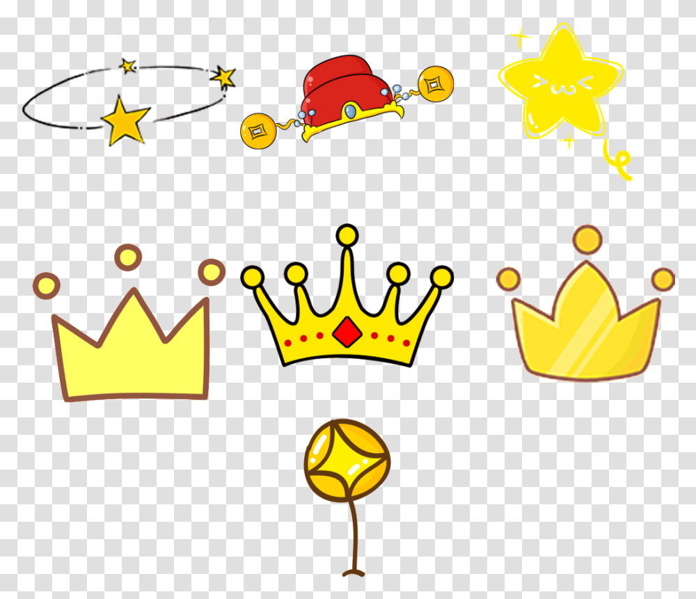 Hand Drawn Cartoon Crown Decorative Portable Network Graphics, Jewelry, Accessories, Accessory, Treasure Transparent Png