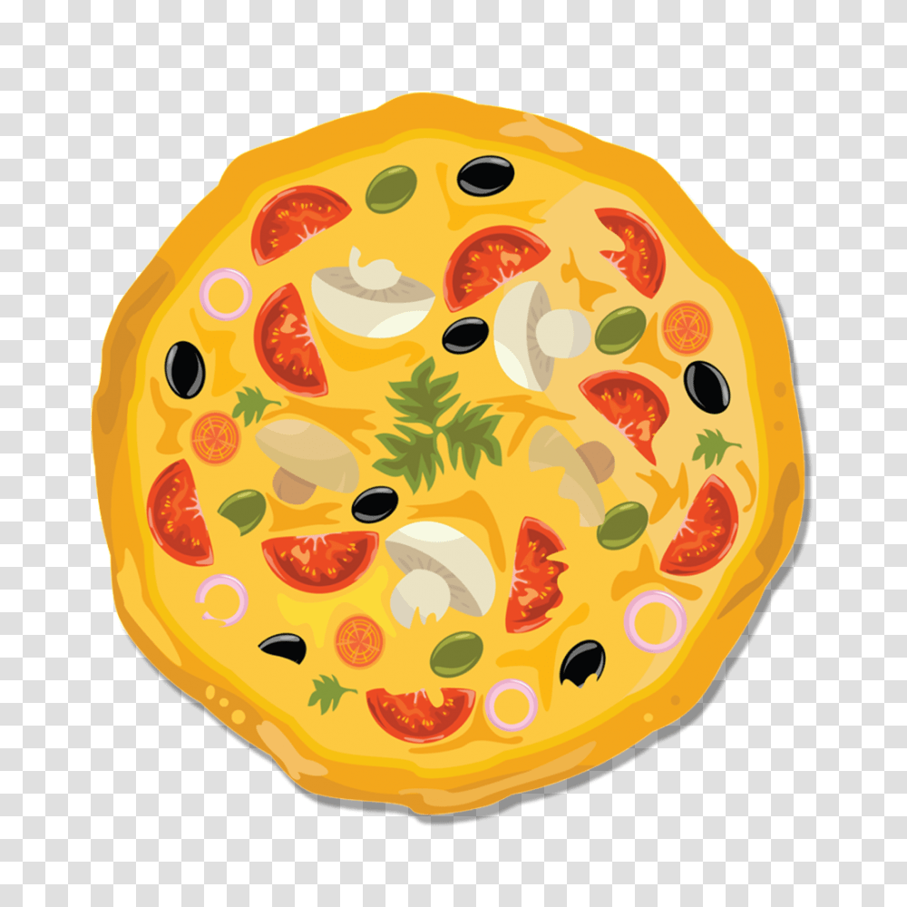 Hand Drawn Cartoon Pizza Decoration Vector Free Download, Food, Plant, Birthday Cake Transparent Png