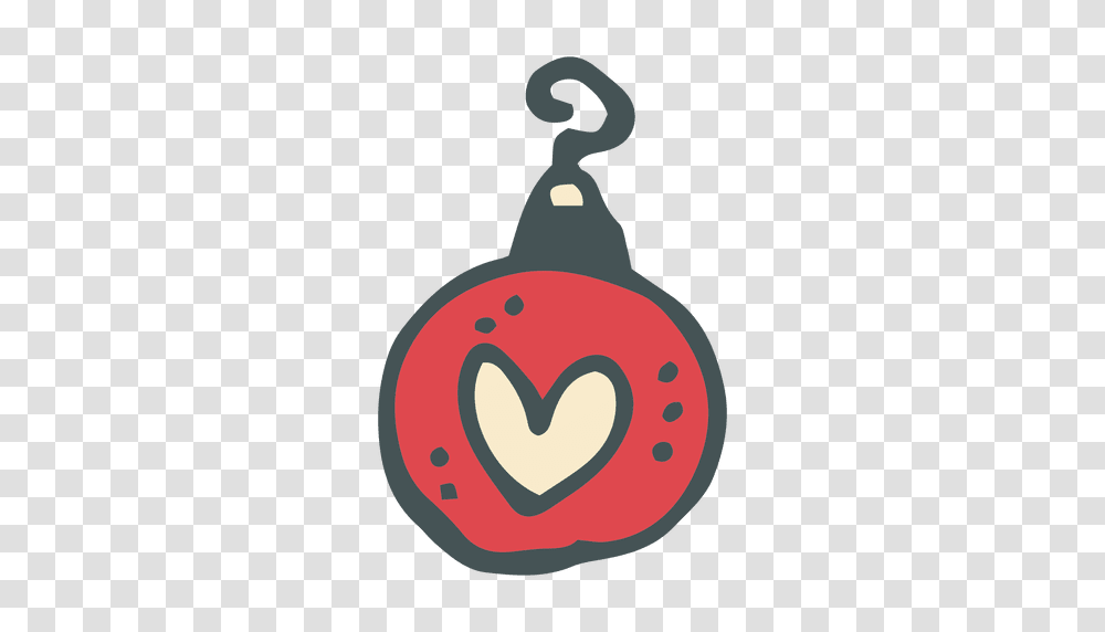 Hand Drawn Christmas Ball Cartoon Icon, Hook, Weapon, Weaponry Transparent Png