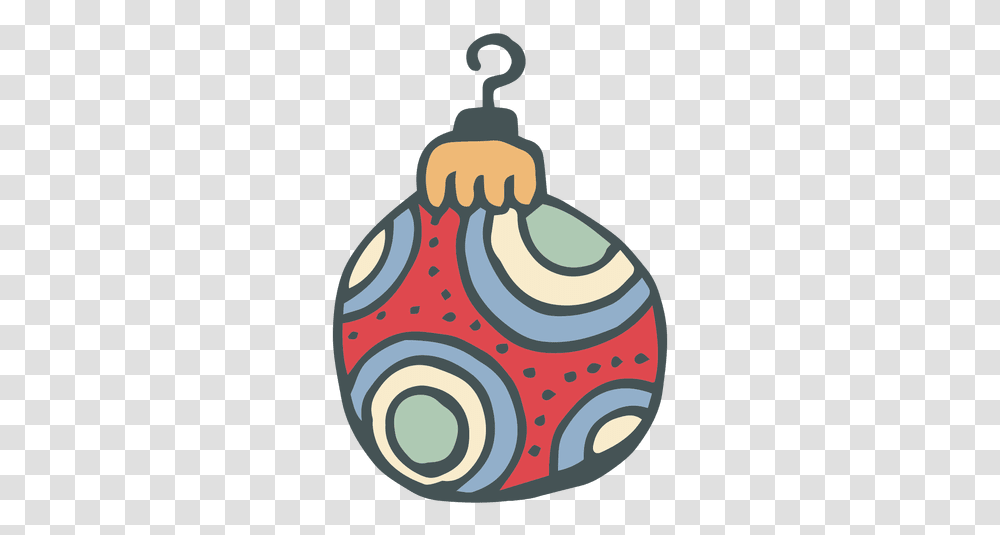 Hand Drawn Christmas Ornament Hand Drawn Christmas Icons, Egg, Food, Art, Rug Transparent Png