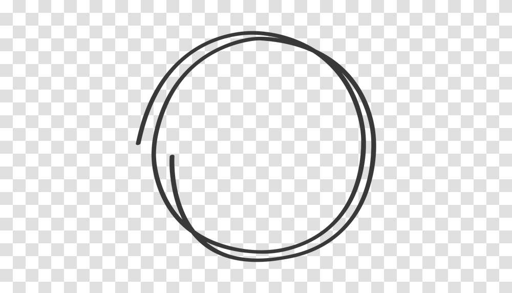 Hand Drawn Circle Doodle, Moon, Outer Space, Night, Astronomy Transparent Png