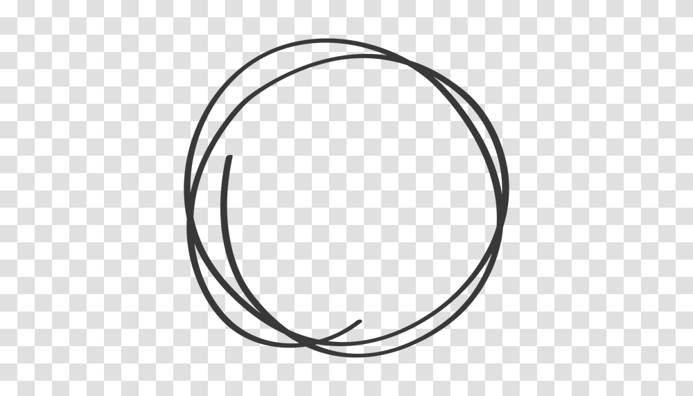 Hand Drawn Circle Scribble Icon, Accessories, Accessory, Jewelry, Moon Transparent Png