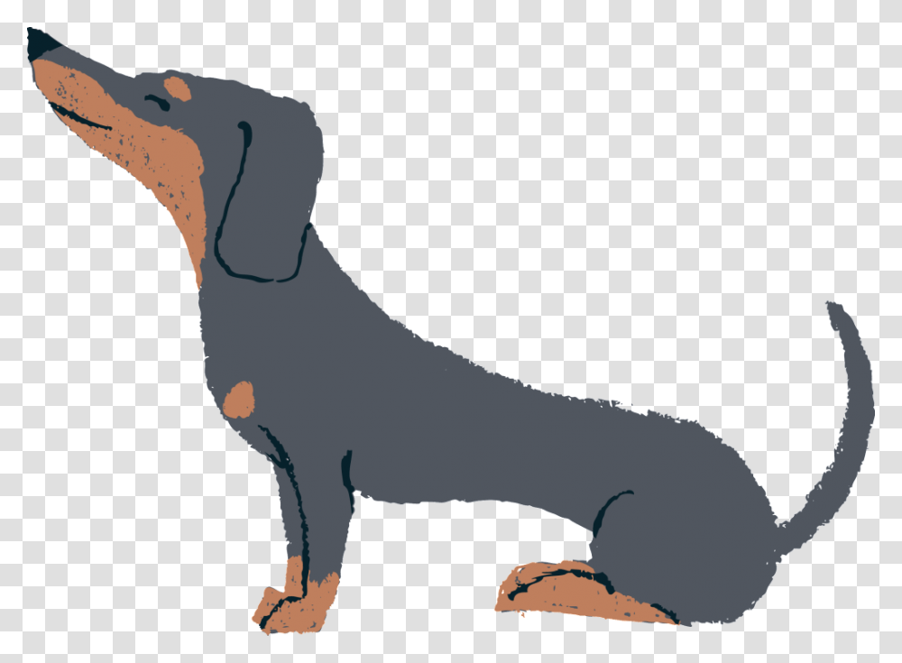 Hand Drawn Cute Cartoon Dog Vector Image Illustration, Animal, Mammal, Pet, Canine Transparent Png