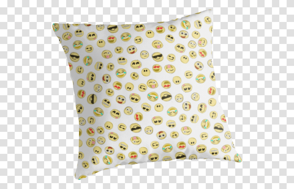 Hand Drawn Emoji Pattern By Jazzideshae, Pillow, Cushion, Diaper, Person Transparent Png