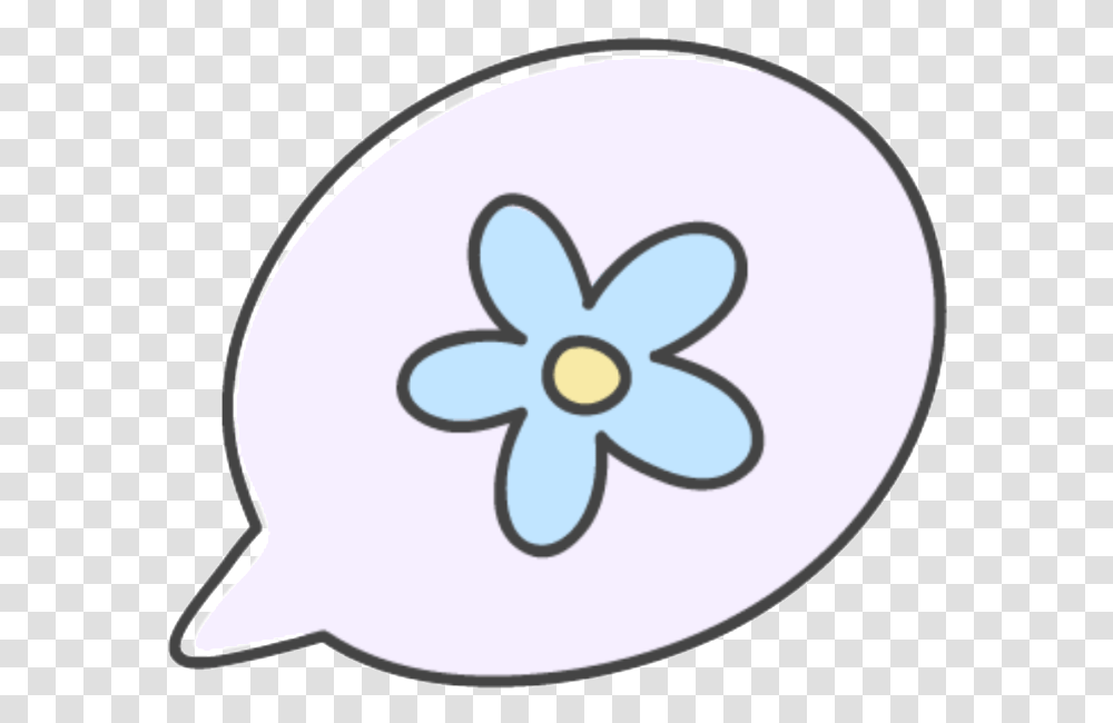 Hand Drawn Flower Bubble Vector Download Circle, Plant, Hat, Cap Transparent Png