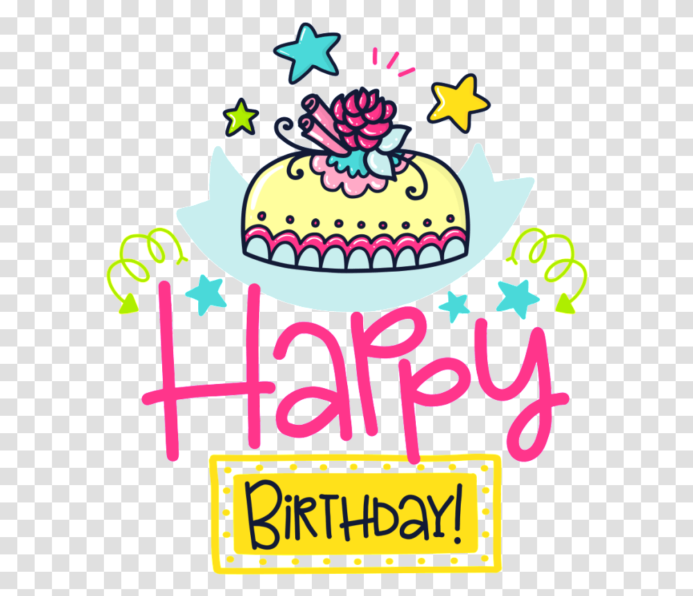 Hand Drawn Happy Birthday Card Vector Happy Birthday Card Illustration, Flyer, Poster, Paper, Advertisement Transparent Png