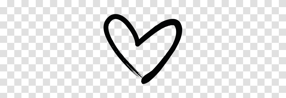 Hand Drawn Heart Image, Alphabet Transparent Png