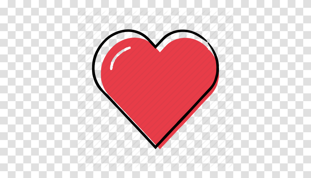 Hand Drawn Heart Like Love Icon, Cushion, Label, Pillow Transparent Png