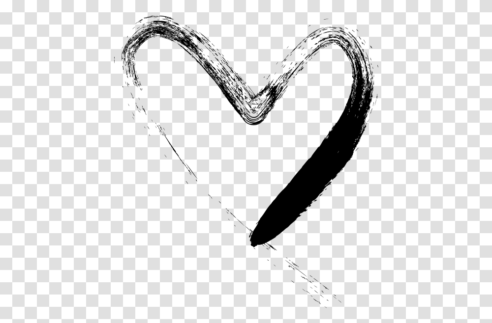 Hand Drawn Heart Sketch, Gray, World Of Warcraft Transparent Png