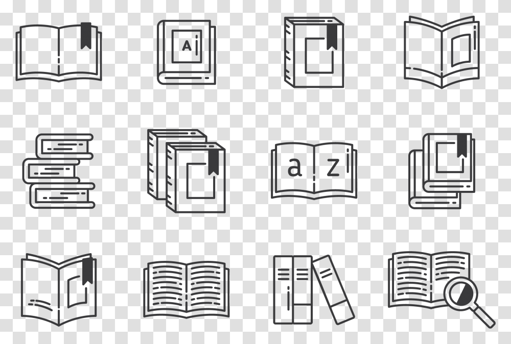 Hand Drawn Libro Vector Rule Book Vector, Number, Alphabet Transparent Png