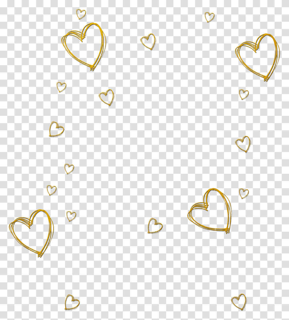 Hand Drawn Lines Hearts Hearts Heart, Alphabet, Number Transparent Png