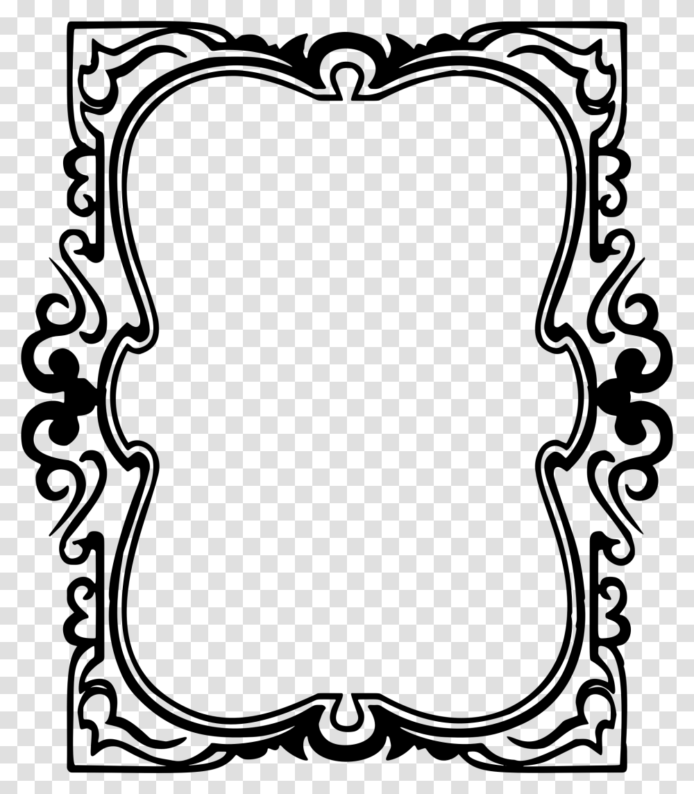 Hand Drawn Ornamental Frame Icons, Gray, World Of Warcraft Transparent Png