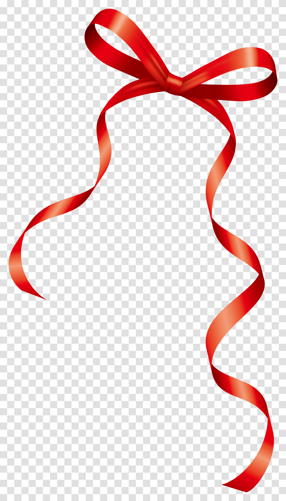 Hand Drawn Red Arrow Red Ribbon, Pattern Transparent Png