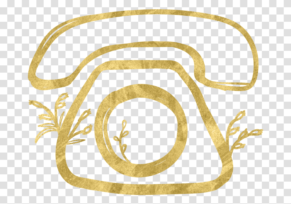 Hand Drawn Social Media Gold Portable Network Graphics, Horn, Brass Section, Musical Instrument, Rug Transparent Png