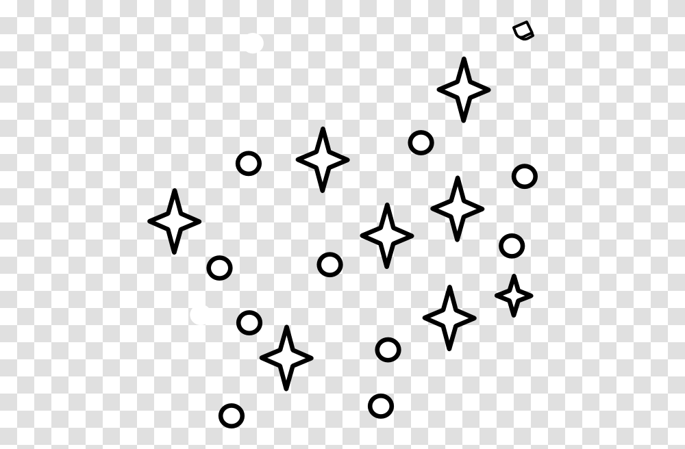 Hand Drawn Stars Stars Clipart Black And White Transparent Png