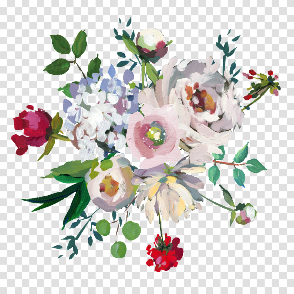 Hand Drawn Wedding Romantic Poster Free, Floral Design, Pattern Transparent Png