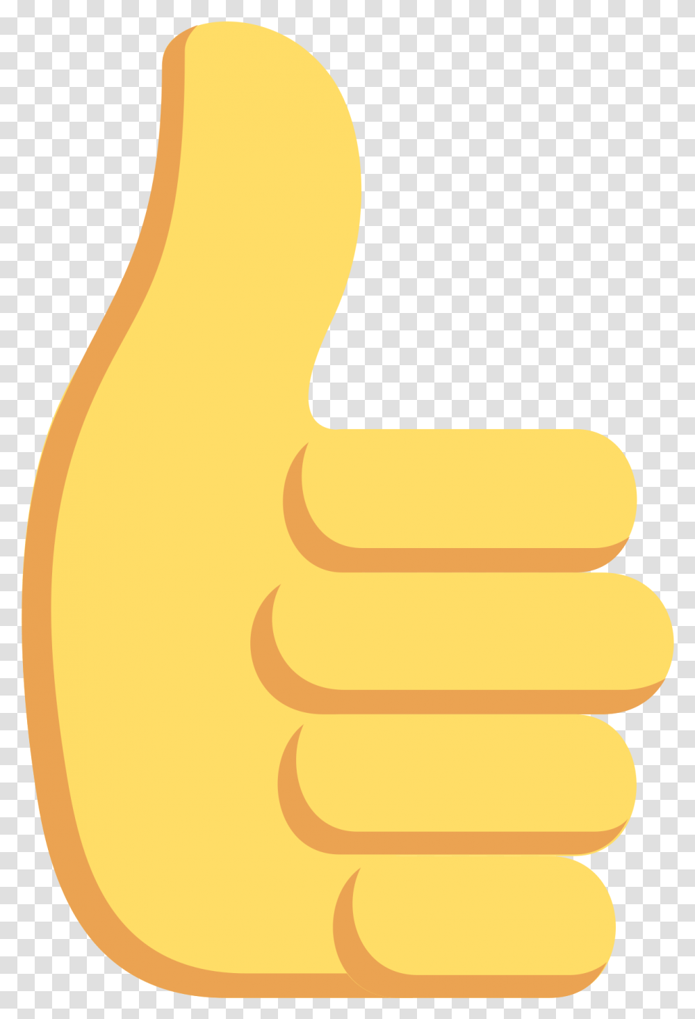 Hand Emoji Clipart Discord Pouce En L Air, Finger Transparent Png