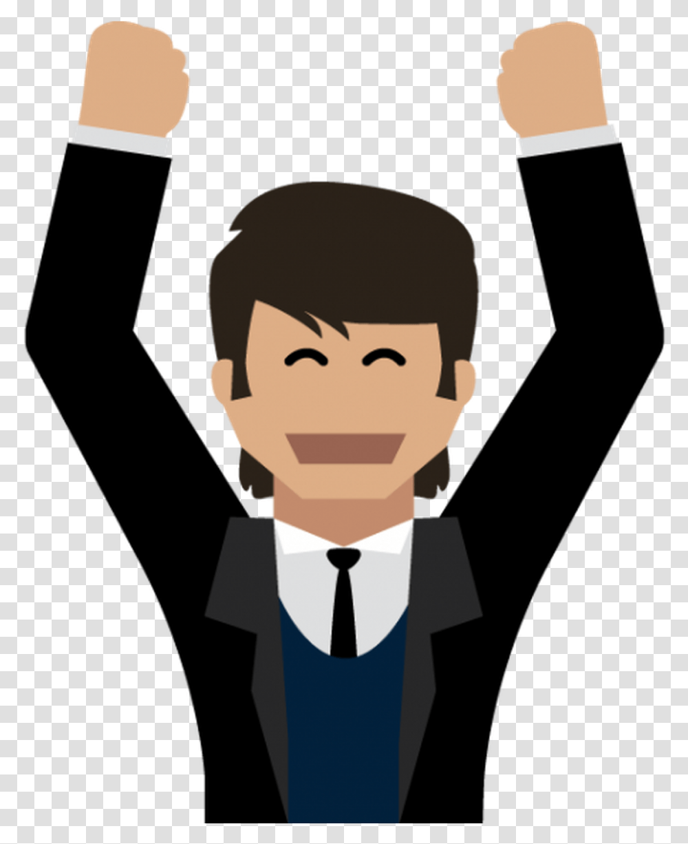 Hand Emoji Clipart Twitter Chelsea Champions Emoji Twitter, Person, Performer, Suit, Overcoat Transparent Png