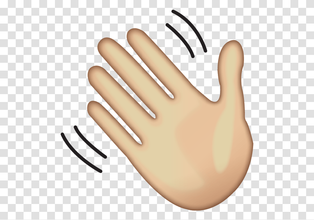 Hand Emoji Photo Waving Hand Emoji, Apparel, Glove Transparent Png