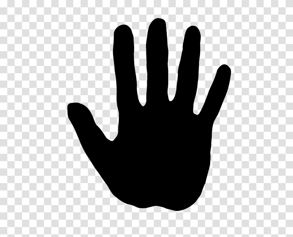 Hand Finger Silhouette Thumb Arm, Gray, World Of Warcraft Transparent Png