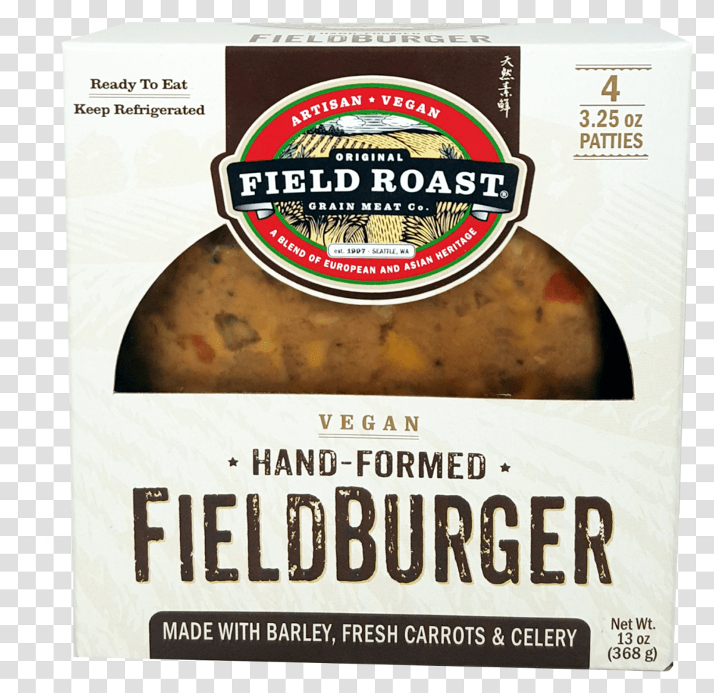 Hand Formed Fieldburger Field Roast Field Burger, Plant, Potato, Vegetable, Food Transparent Png