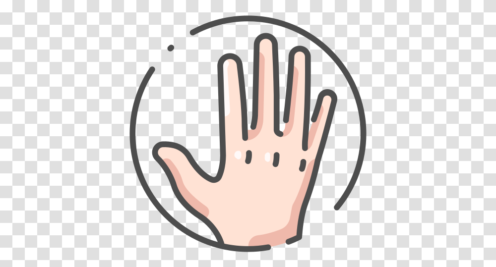 Hand Free Icon Of Human Body Color Dot, Hook, Claw, Finger Transparent Png