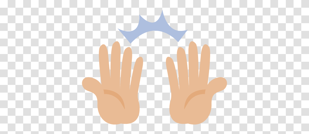 Hand Gesture Praise Louvor, Clothing, Apparel, Glove, Diamond Transparent Png