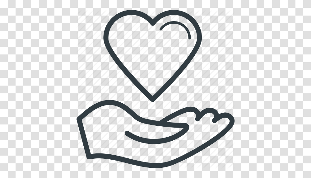 Hand Giving Heart Hand Holding Heart Heart Care Love Love, Apparel, Shirt Transparent Png