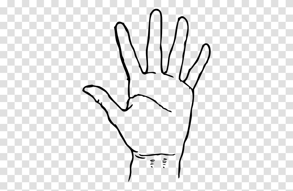 Hand Glove, Stencil, Finger Transparent Png