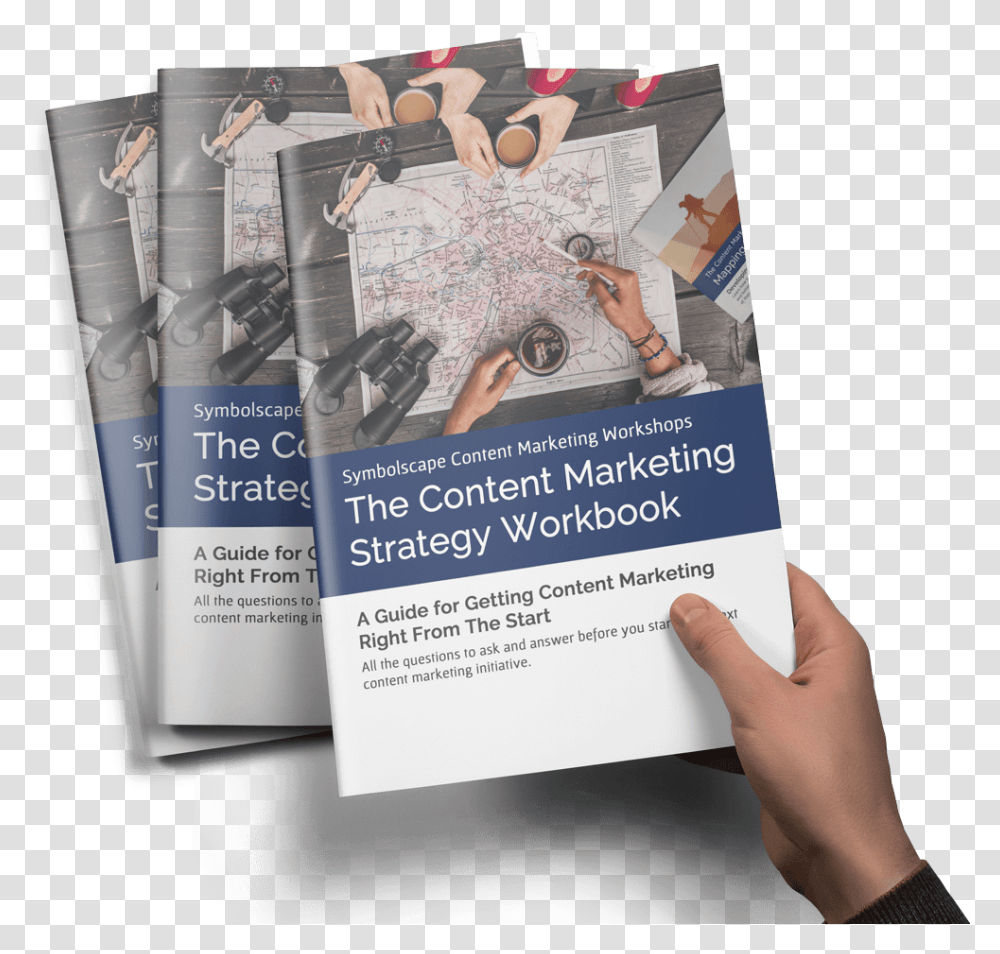 Hand Grabbing Content Strategy Workbook Flyer, Poster, Paper, Advertisement, Brochure Transparent Png